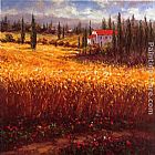 Hulsey Tuscan Wheat painting
